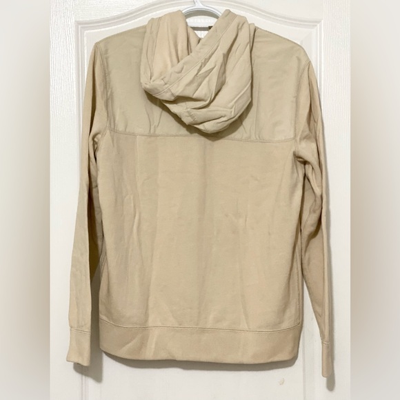 Abercrombie & Fitch Cream Zip Up Hoodie Size S - Picture 2 of 14